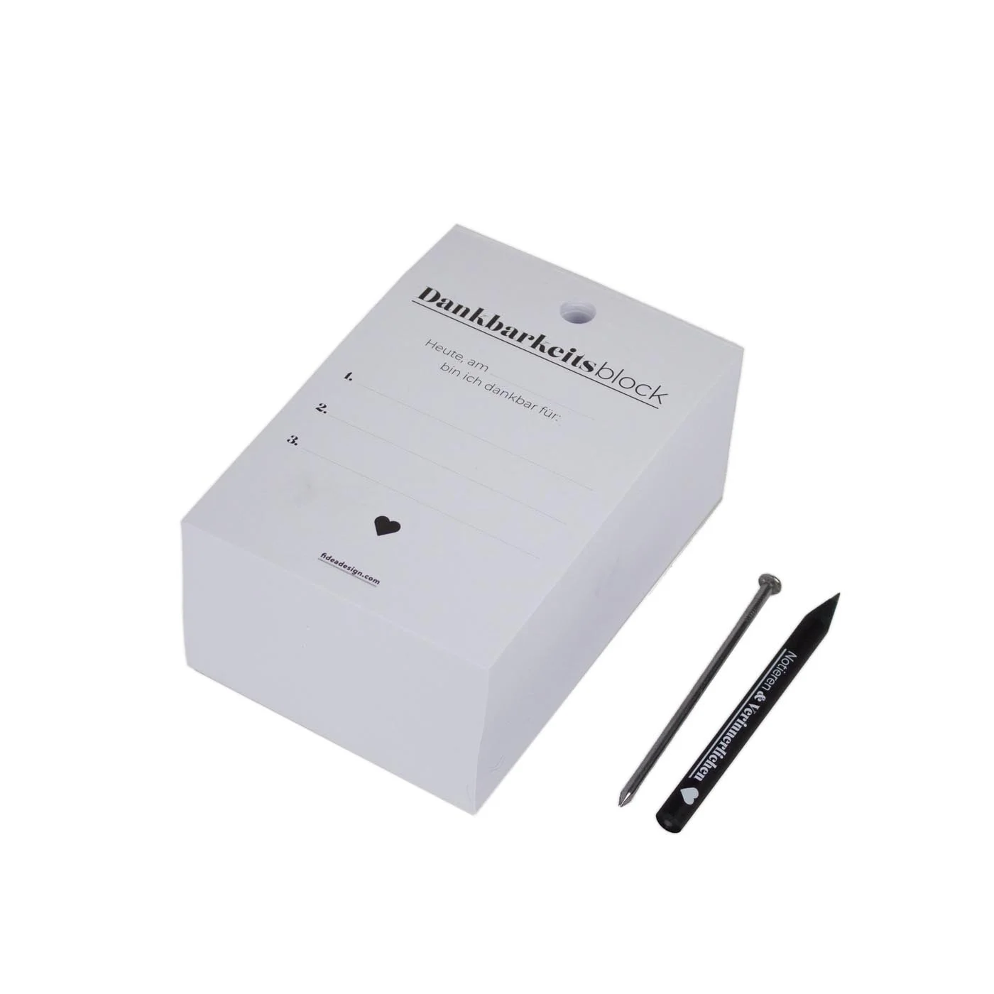Dankbarkeit Block supermoms shop Dankbarkeit Block Zettel supermoms